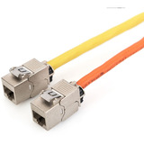 Digitus Module Keystone CAT 6A, blindé avec gestionnaire de câbles 24 pcs, Module de Keystone 
