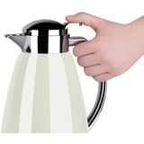 Emsa Thermos CAMPO, 1 litre, Verseuse isotherme Blanc/en acier inoxydable