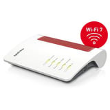 FRITZ! FRITZ!Box 7690, Routeur Box 7690, Wi-Fi 7 (802.11be), Bi-bande (2,4 GHz / 5 GHz), Ethernet/LAN, VDSL, Blanc, Routeur