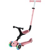 GLOBBER Go-Up Active Lights, Trottinette Rose/Baies