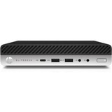HP Elitedesk 800 G5 DM Generalüberholt, Mini PC Noir/Argent