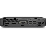 HP Elitedesk 800 G5 DM Generalüberholt, Mini PC Noir/Argent