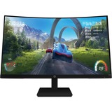 HP X32c 80 cm (31.5") 1920 x 1080 pixels Full HD Noir 32" incurvé Gaming Moniteur Noir, 80 cm (31.5"), 1920 x 1080 pixels, Full HD, 1 ms, Noir