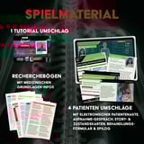 KOSMOS Medical Mysteries - Miami Flatline 60 min Jeu de société Déduction Jeu de société, Déduction, 16 an(s), 60 min