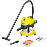 Kärcher 1.628-250.0, Aspirateur sec/humide Jaune/en acier inoxydable
