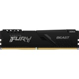 Kingston FURY FURY 32 Go DDR4-3200, Mémoire Noir, KF432C16BB/32, Beast, XMP 2.0