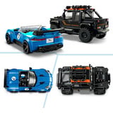 LEGO Speed Champions Jaguar Project 7 & Land Rover Defender, Jouets de construction Jeu de construction, 10 an(s), Plastique, 740 pièce(s), 863 g