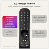 LG 65QNED7EB3C 65" Ultra HD QNED-Fernseher Noir
