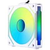 Lian Li Reverse Blade ventilateur de boîtier RGB  Blanc, 140 x 142 x 25 mm, PWM