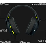 Logitech G435 LIGHTSPEED casque gaming over-ear Noir