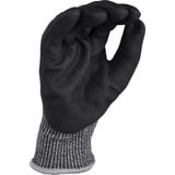 Makita Gants de travail, taille L (9), résistance à la coupure F/7 Noir/gris