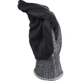 Makita Gants de travail, taille L (9), résistance à la coupure F/7 Noir/gris