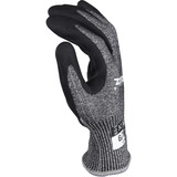 Makita Gants de travail, taille L (9), résistance à la coupure F/7 Noir/gris
