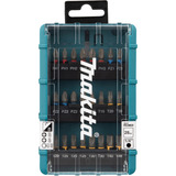 Makita Jeu de clés à douille à torsion et embouts Impact Premier, 28 pièces, Set d'embouts de vissage Bleu