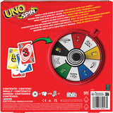 Mattel UNO Spin, Jeu de cartes 