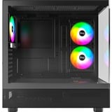 Montech XR boîtier midi tower Noir | 2x USB-A | 1x USB-C | RGB | Window