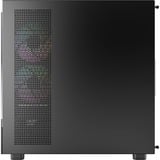 Montech XR boîtier midi tower Noir | 2x USB-A | 1x USB-C | RGB | Window