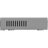 Netgear MS105-100EUS commutateur réseau Non-géré 2.5G Ethernet (100/1000/2500) Connexion Ethernet, supportant l'alimentation via ce port (PoE) 1U, Switch Gris, Non-géré, 2.5G Ethernet (100/1000/2500), Connexion Ethernet, supportant l'alimentation via ce port (PoE), Grille de montage, 1U