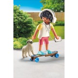 PLAYMOBIL My Life Garçon avec chien, Jouets de construction 