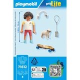 PLAYMOBIL My Life Garçon avec chien, Jouets de construction 