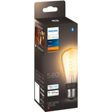 Philips Hue White Filament lampe E27 Edison ST64 550 lm, Lampe à LED 