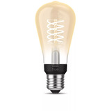 Philips Hue White Filament lampe E27 Edison ST64 550 lm, Lampe à LED 