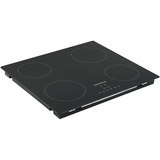 Respekta 15110000000726, Jeu de cuisinière Noir (Mat)