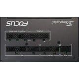 Seasonic FOCUS GX-750-V4 750W ATX3.1 alimentation  Noir, 1x 12-Pin High Power GPU, 3x PCIe, gestion des câbles