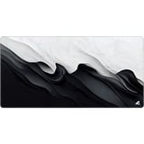 Sharkoon SKILLER SGP40 D12, Tapis de souris gaming Noir/Blanc
