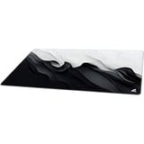 Sharkoon SKILLER SGP40 D12, Tapis de souris gaming Noir/Blanc