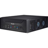 Shuttle XPC slim Barebone XH510G - S1200, Intel H510, 1xDP, 1xHDMI, 1x PCI-E 16X, 1x LAN, 1x 2.5", 2x M.2, fonctionnement permanent 24/7 Noir, Intel H510, 1xDP, 1xHDMI, 1x PCI-E 16X, 1x LAN, 1x 2.5", 2x M.2, fonctionnement permanent 24/7, PC type barebone, Intel H510, LGA 1200 (Socket H5), DDR4-SDRAM, M.2, Série ATA III, 180 W