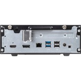 Shuttle XPC slim Barebone XH510G - S1200, Intel H510, 1xDP, 1xHDMI, 1x PCI-E 16X, 1x LAN, 1x 2.5", 2x M.2, fonctionnement permanent 24/7 Noir, Intel H510, 1xDP, 1xHDMI, 1x PCI-E 16X, 1x LAN, 1x 2.5", 2x M.2, fonctionnement permanent 24/7, PC type barebone, Intel H510, LGA 1200 (Socket H5), DDR4-SDRAM, M.2, Série ATA III, 180 W