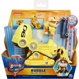 Spin Master Paw Patrol Movie Rubbles Véhicule de luxe transformable, Jeu véhicule (avec figurine à collectionner)