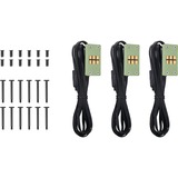 Thermaltake CT140 EX ARGB Sync PC Cooling Fan ventilateurs de boîtier Vert clair, 3 pièces, 140 x 140 x 25 mm, PWM