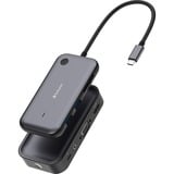 Verbatim 32146 adaptateur d'affichage sans fil USB Full HD Bureau, Station d'accueil Noir, Bureau, USB, Wi-Fi, 802.11a, 802.11b, 802.11g, Wi-Fi 4 (802.11n), Wi-Fi 5 (802.11ac), USB 3.2 Gen 1 (3.1 Gen 1), USB Type-A, USB Type-C