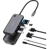 Verbatim 32146 adaptateur d'affichage sans fil USB Full HD Bureau, Station d'accueil Noir, Bureau, USB, Wi-Fi, 802.11a, 802.11b, 802.11g, Wi-Fi 4 (802.11n), Wi-Fi 5 (802.11ac), USB 3.2 Gen 1 (3.1 Gen 1), USB Type-A, USB Type-C