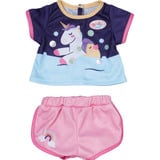 ZAPF Creation BABY born Unicorn Short Pyjamas 43cm, Accessoires de poupée BABY born Unicorn Short Pyjamas 43cm, Lingerie de nuit de poupée, 3 an(s)