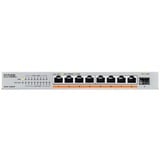 Zyxel XMG-108 Non-géré 2.5G Ethernet (100/1000/2500) Argent, Switch Non-géré, 2.5G Ethernet (100/1000/2500), Montage mural