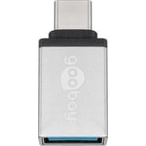 goobay Adaptateur USB-C / USB A OTG SuperSpeed Argent