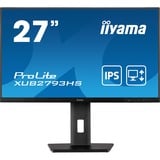iiyama ProLite XUB2793HS-B7 écran plat de PC 68,6 cm (27") 1920 x 1080 pixels Full HD LED Noir Moniteur  Noir (Mat), 68,6 cm (27"), 1920 x 1080 pixels, Full HD, LED, 1 ms, Noir