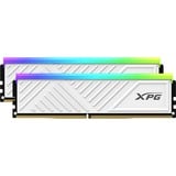 ADATA 16 Go DDR4-3200 (2x 8 Go) mémoire vive Blanc, AX4U32008G16A-DTWHD35G, XMP 2.0