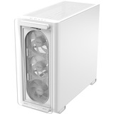 ASUS  boîtier mini tower Blanc | 2x USB-A | 1x USB-C | RGB | Verre Trempé