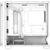 ASUS  boîtier mini tower Blanc | 2x USB-A | 1x USB-C | RGB | Verre Trempé