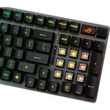 ASUS clavier gaming Noir, Layout DE, ROG RX Red