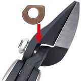 BESSEY ERDI Ideal-Schere D39ASS, Cisaille Noir/Rouge