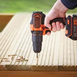 BLACK+DECKER BCKSB04-QW, Perceuse à percussion Orange/Noir