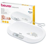 Beurer BY 90 Pèse-bébé avec surface de pesée incurvée Blanc