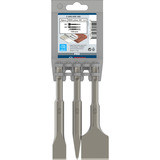 Bosch 2 608 690 180 accessoire pour marteau rotatif Attache ciseau pour marteur-perforateur, Jeu de Burin  Attache ciseau pour marteur-perforateur, Bosch, Argent, Métal, 140 mm