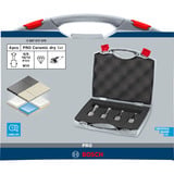Bosch Set de couronnes de forage PRO Ceramic dry X-LOCK, Ø 6 - 12mm, Jeu de mèches de perceuse 