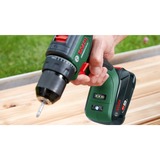Bosch UniversalDrill, Perceuse/visseuse Vert/Noir, Perceuse à poignée pistolet, Sans clé, Sans brosse, Noir, Vert, 1,3 cm, 1900 tr/min